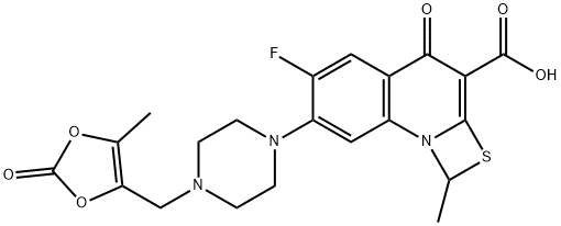 Prulifloxacin Struktur