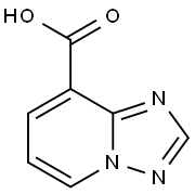 [1,2,4]Triazolo[1,5-a]pyridine-8-carboxylic acid Structure