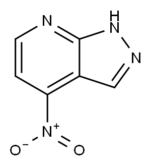 4-硝基-1H-吡唑并[3,4-B]吡啶,1234616-75-1,结构式