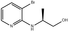 (S)-2-(3-bromopyridin-2-ylamino)propan-1-ol,1234623-03-0,结构式