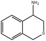 3,4-二氢-1H-异硫苯并吡喃-4-胺盐酸盐, 123470-16-6, 结构式