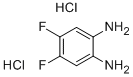 4,5-DIFLUORO-O-PHENYLENEDIAMINE DIHYDROCHLORIDE Structure