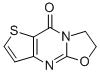 2,3-dihydro-5H-oxazolo(3,2-a)thieno(3,2-d)pyrimidin-5-one Structure