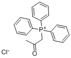 ACETONYLTRIPHENYLPHOSPHONIUM CHLORIDE Structure