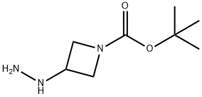 tert-butyl 3-hydrazinylazetidine-1-carboxylate, 1235407-01-8, 结构式