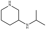 N-(1-甲基乙基)-3-哌啶胺, 1235439-19-6, 结构式
