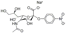 2-O-(p-Nitrophenyl)-α-D-N-acetylneuraminic Acid, Sodium Salt, X Hydrate|2-O-(p-Nitrophenyl)-α-D-N-acetylneuraminic Acid, Sodium Salt, X Hydrate