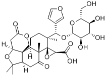 LIMONIN17-BETA-D-GLUCOPYRANOSIDE Struktur