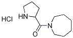 1-Azepanyl(2-pyrrolidinyl)methanone hydrochloride Structure