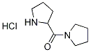 1-Pyrrolidinyl(2-pyrrolidinyl)methanonehydrochloride Structure
