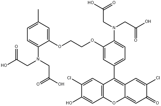 FLUO 3 化学構造式