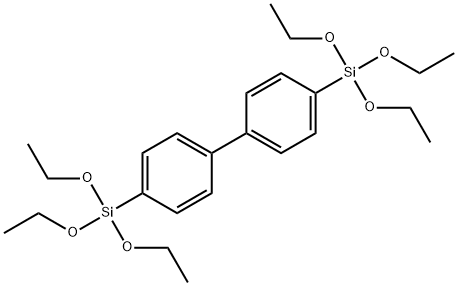 4 4'-BIS(TRIETHOXYSILYL)-1 1'-BIPHENYL Struktur