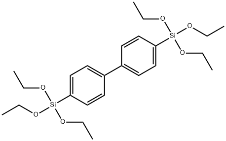 4,4'-二(三乙氧基)-1,1'-联苯,123640-93-7,结构式