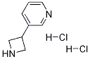 3-(3-吡啶基)-1-氮杂环丁烷盐酸盐, 1236791-61-9, 结构式