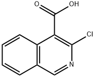 3-Chloroisoquinoline-4-carboxylic acid Structure