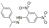 p-Methylacetophenone 2,4-dinitrophenylhydrazone 结构式