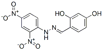 2,4-Dihydroxybenzaldehyde 2,4-dinitrophenyl hydrazone Struktur