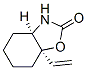 2(3H)-Benzoxazolone,7a-ethenylhexahydro-,cis-(9CI) Structure