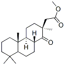 Podocarpane-13.beta.-acetic acid, 13-methyl-14-oxo-, methyl ester,1238-60-4,结构式