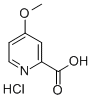 4-甲氧基吡啶-2-羧酸盐酸盐, 123811-74-5, 结构式