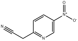 5-Nitro-2-pyridineacetonitrile Struktur