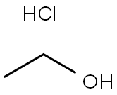 hydrochloric acid in ethanol Struktur
