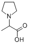 2-ピロリジン-1-イルプロパン酸 化学構造式