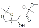 123920-07-0 3-Pentanone, 1-hydroxy-4,4-dimethoxy-1-(2,2,4-trimethyl-1,3-dioxolan-4-yl)-, (R*,S*)-