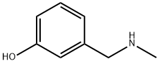3-[(甲氨基)甲基]苯酚 结构式