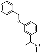 N-[1-(3’-Benzyloxyphenyl)ethyl]-N-methylamine Structure