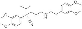 (S)-(-)-Norverapamil Hydrochloride Structure