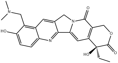 拓扑替康,123948-87-8,结构式