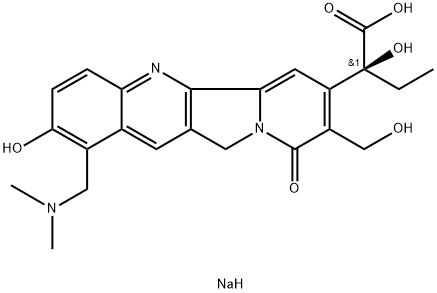 Topotecan Carboxylic Acid Sodium Salt Struktur