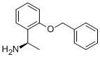 Benzenemethanamine,a-methyl-2-(phenylmethoxy)-,(R)- Structure