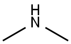 ジメチルアミン 化学構造式