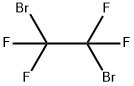 1,2-ジブロモ-1,1,2,2-テトラフルオロエタン 化学構造式