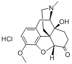 盐酸羟可待酮 结构式