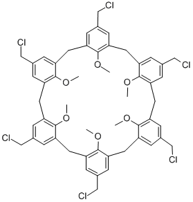 HEXACHLOROMETHYL-HEXAMETHOXYCALIX-[6]ARENE Struktur