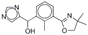 α-[3-(4,5-Dihydro-4,4-diMethyl-2-oxazolyl)-2-Methylphenyl]-1H-iMidazole-5-Methanol Structure