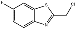 2-氯甲基-6-氟苯并噻唑,124050-14-2,结构式