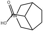 3-アザビシクロ[3.2.1]オクタン-8-カルボン酸 化学構造式