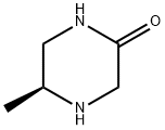 (5S)-5-METHYLPIPERAZIN-2-ONE 结构式