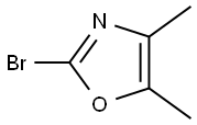 2-溴-4,5-二甲基恶唑, 1240612-08-1, 结构式