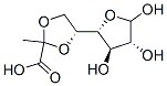 5,6-O-(1-carboxyethylidene)galactofuranose|
