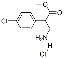 Methyl 3-(p-chlorophenyl)-beta-alaninate HCl Structure