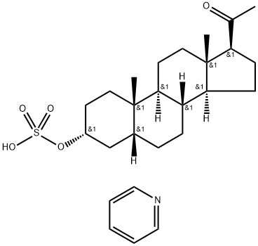 Pregnanolone Sulfate Pyridinium Salt Struktur