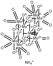 Ammonium octamolybdate Structure