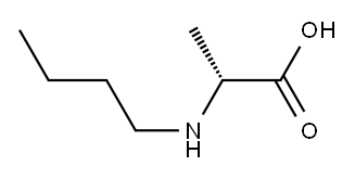D-Alanine, N-butyl- (9CI) Struktur