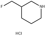 3-(FluoroMethyl)piperidine HCl Structure