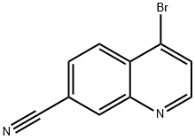 4-bromoquinoline-7-carbonitrile Structure